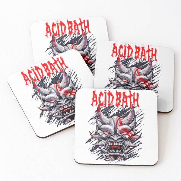Item preview,  Acid Bath Horned Demon Metal Design, acid bath band,  heavy metal design designed and sold by pokelaserryr.