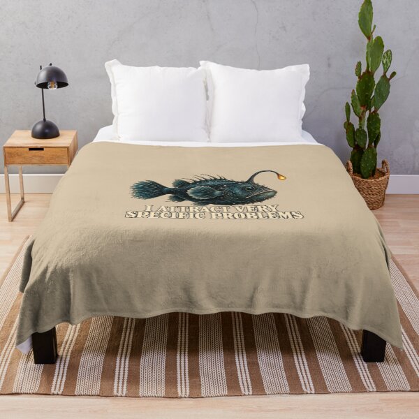Item preview, I Attract Very Specific Problems – Deep Sea Anglerfish designed and sold by VioVibe.