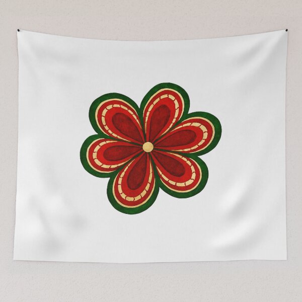Item preview, Flower In Red Merry Christmas designed and sold by kel72.