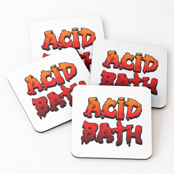 Item preview,  Acid Bath Sludge Metal Distressed Logo Design, acid bath band,  heavy metal design designed and sold by pokelaserryr.