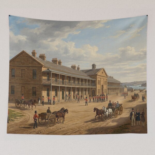 Item preview, Victoria Barracks 1841 designed and sold by Kirrindy Designs.