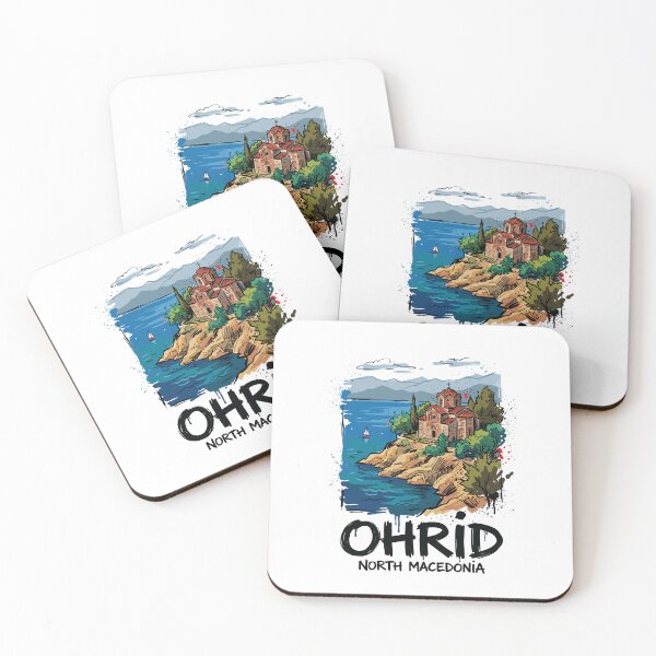 Item preview, Ohrid North Macedonia Church St John Kaneo Art designed and sold by Merch by Das Design Studio.