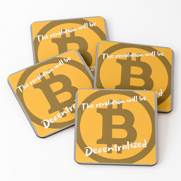Item preview, The Revolution Will Be Decentralized Bitcoin T-Shirt-41 designed and sold by FabiaGoder.