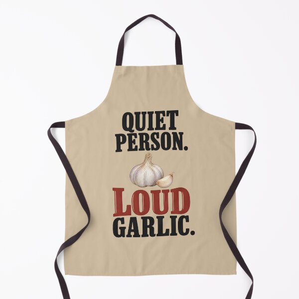 Item preview, Quiet Person. Loud Garlic. — Funny Garlic Lover Design designed and sold by VioVibe.