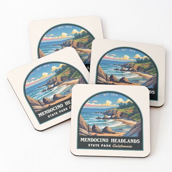 Item preview, Mendocino Headlands State Park (California), USA designed and sold by PinkandP.