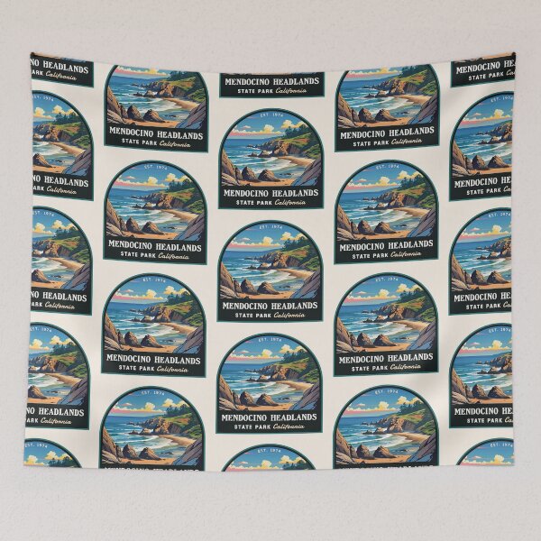 Item preview, Mendocino Headlands State Park (California), USA designed and sold by PinkandP.