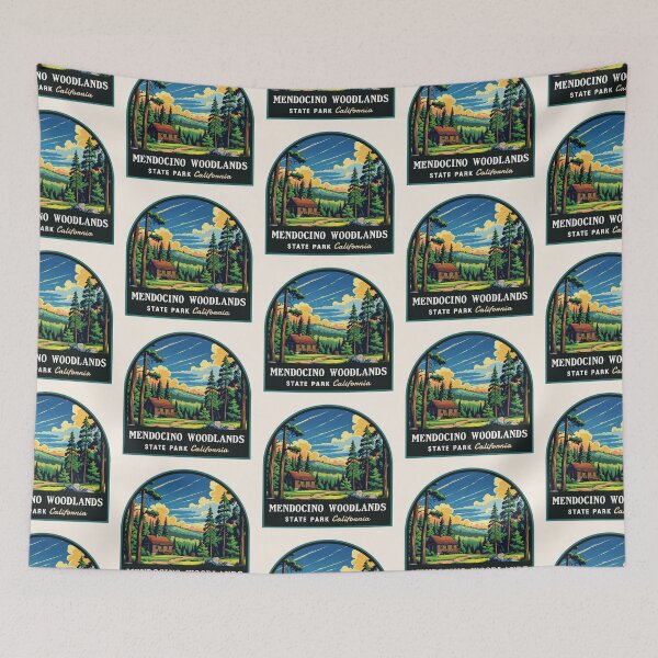 Item preview, Mendocino Woodlands State Park (California), USA designed and sold by PinkandP.