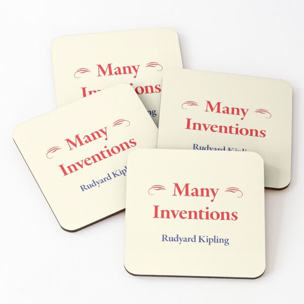 Item preview, Rudyard Kipling Many Inventions Classic Literature designed and sold by CharlottePlaceArt.