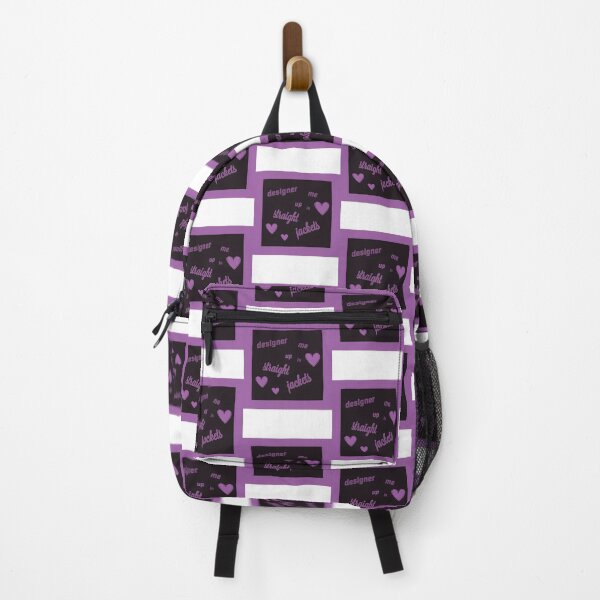 Item preview, Designer Me Up In Straight Jackets Purple Artistic Abstract Illustration designed and sold by Meedvxvbl.