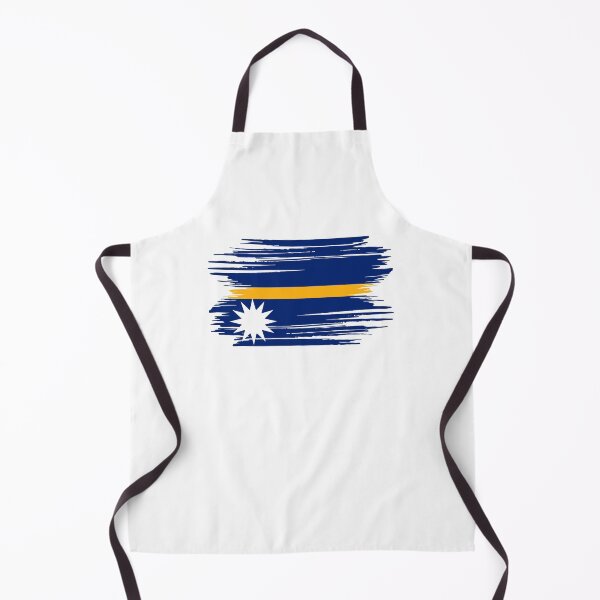 Item preview, Distressed Nauru Flag NR designed and sold by shitpostee.
