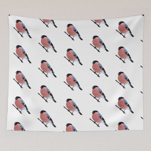 Item preview, Eurasian Bullfinch – Winter Bird Portrait designed and sold by Helt-enkelt.