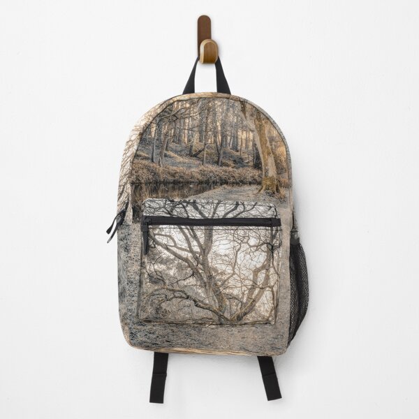 Item preview, Sepia morning sun through bare trees designed and sold by assaf.