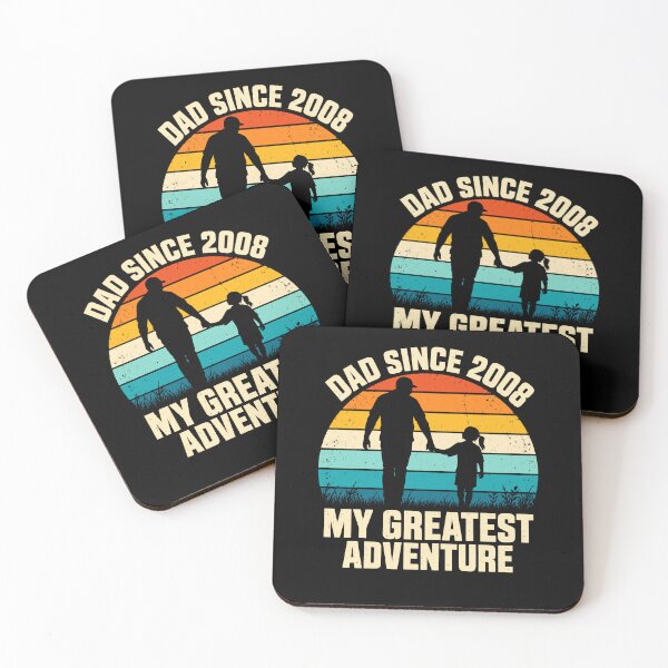 Item preview, Dad Since 2008 My Greatest Adventure designed and sold by NancyxEasSHOP.