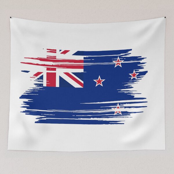 Item preview, Distressed New Zealand Flag NZ designed and sold by shitpostee.
