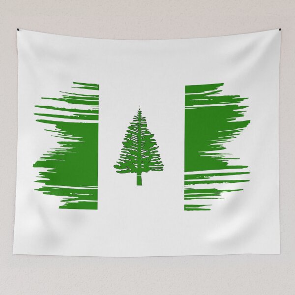Item preview, Distressed Norfolk Island Flag NF designed and sold by shitpostee.