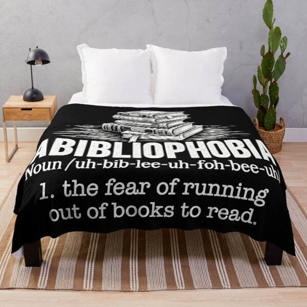 Item preview, Abibliophobia Fear of Running Out of Books To Read designed and sold by roni-harbor.