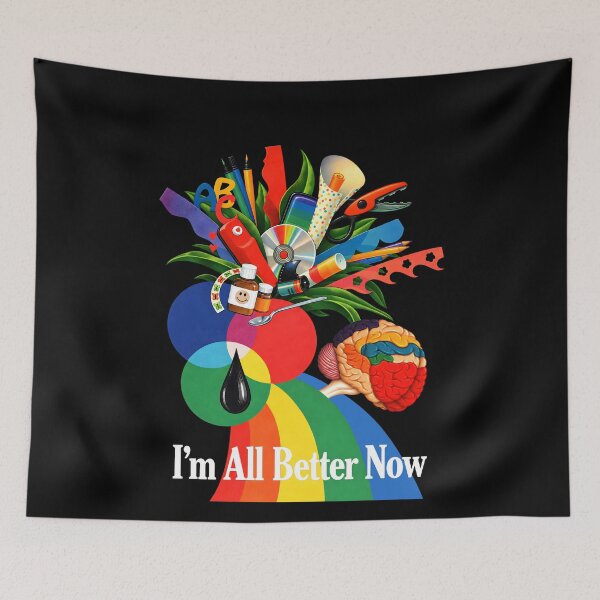 Item preview, I'm All Better Now Funny Mental Health designed and sold by NancyxEasSHOP.