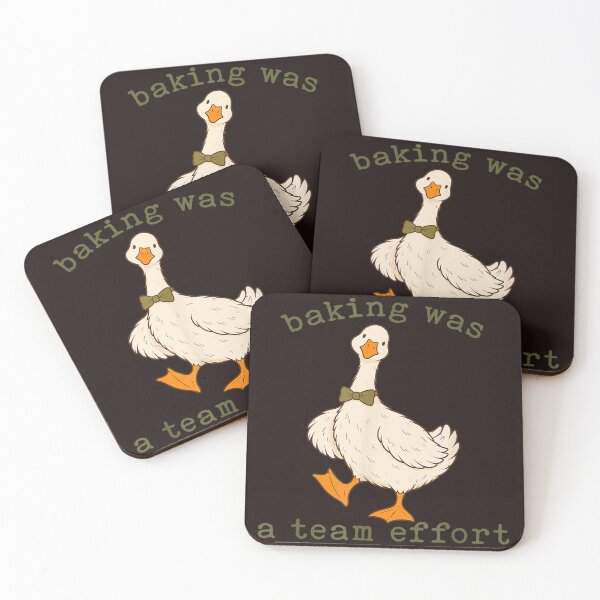 Item preview, Funny Goose Baking Was A Team Effort Pregnancy Reveal Design designed and sold by mari-kayden.