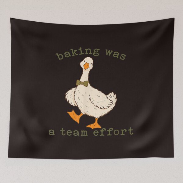 Item preview, Funny Goose Baking Was A Team Effort Pregnancy Reveal Design designed and sold by mari-kayden.