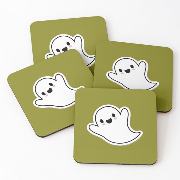 Item preview, Kawaii Happy Ghost  designed and sold by ritusdesigns.