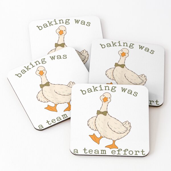 Item preview, Baking Was A Team Effort Thanksgiving Pregnancy Announcement Goose designed and sold by mari-kayden.