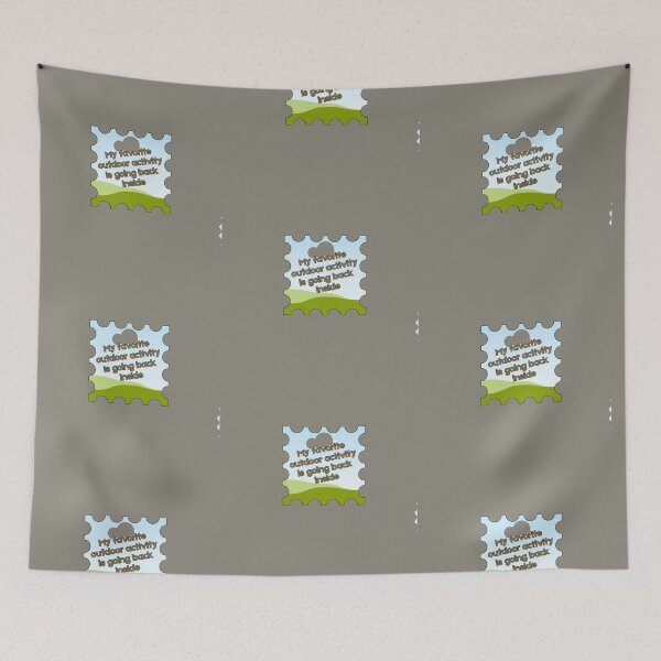 Item preview, My Favorite Outdoor Activity Is Going Back Inside – Introvert Humor designed and sold by rnscreationsin.