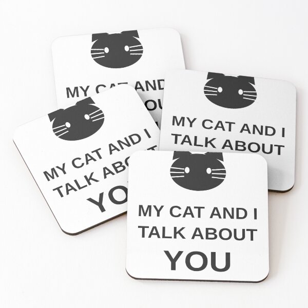 Item preview, My Cat And I Talk About You Funny Cat Owner designed and sold by jz0n.x.
