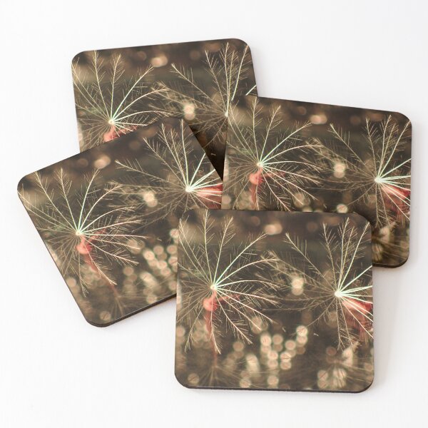 Item preview, Golden Botanical Seeds – Dreamy Nature Macro Photography designed and sold by onubi.