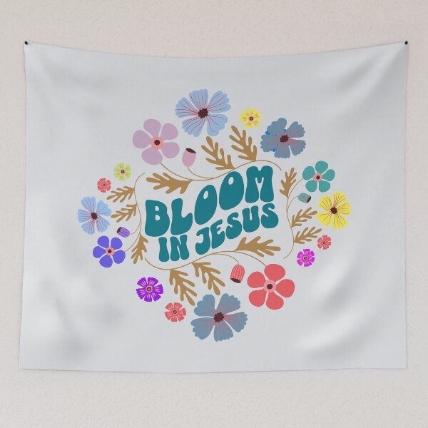 Item preview, Bloom In Jesus designed and sold by Rosie's Wildflower Boutique.