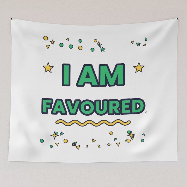 Item preview, Favour Of God - I Am Highly Favoured Faith Declaration designed and sold by JiderichHub.
