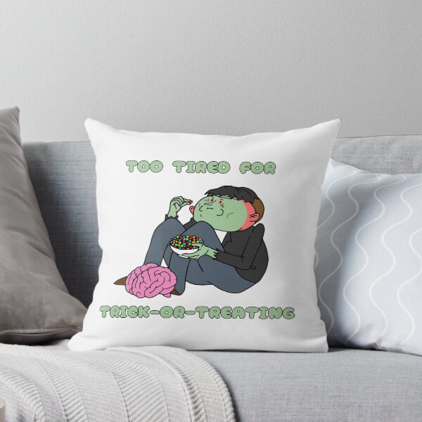 Item preview, Sad Timmy the Zombie | Too Tired for Trick-or-Treating designed and sold by SadTimmy.