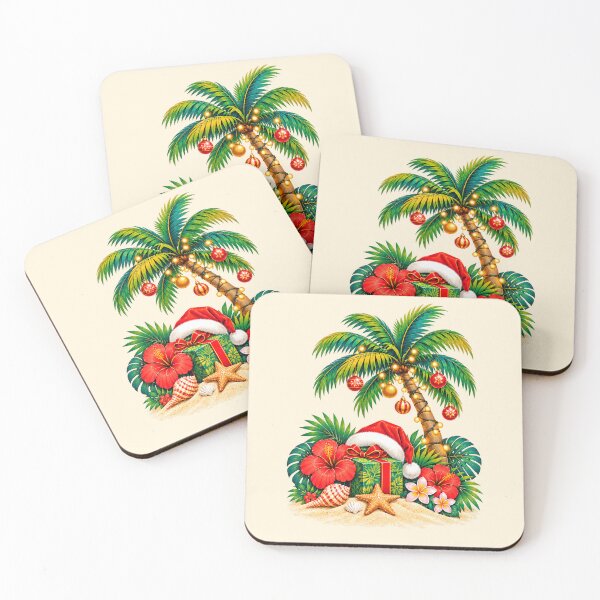 Item preview, Christmas Under the Palms – Tropical Holiday Gifts designed and sold by MetaModel Editions.