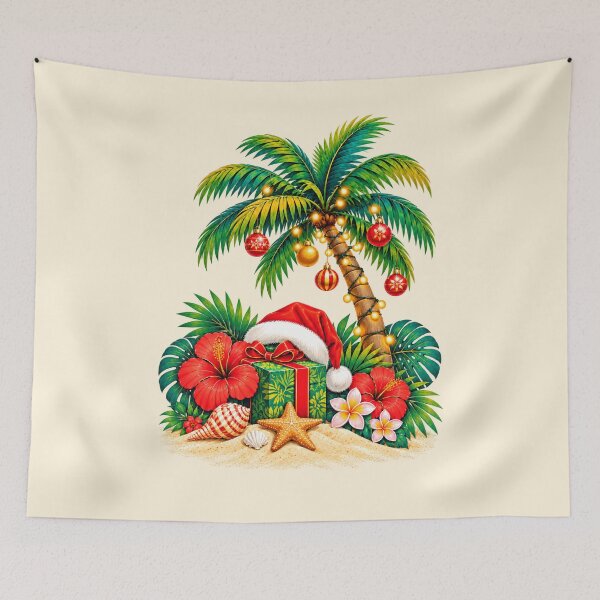 Item preview, Christmas Under the Palms – Tropical Holiday Gifts designed and sold by MetaModel Editions.
