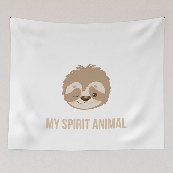 Item preview, Sloth My Spirit Animal designed and sold by SusurrationStud.