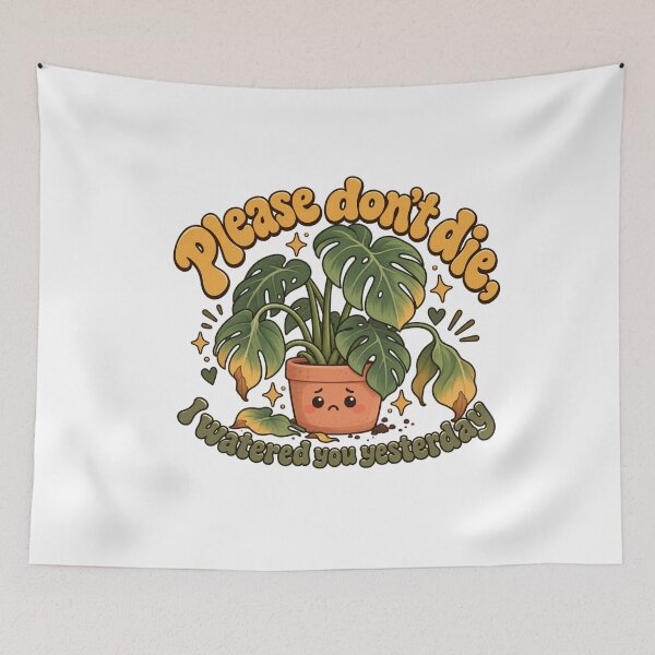 Item preview, "Please don't die" designed and sold by Fantomatik.