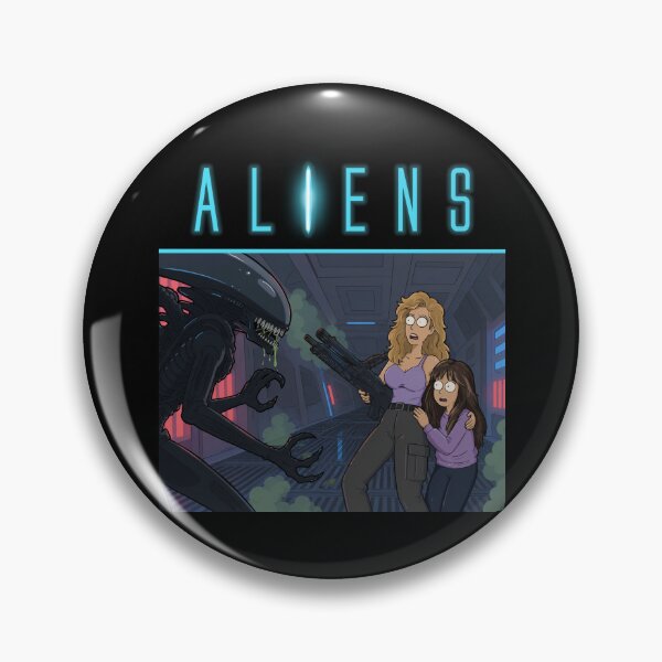 Item preview, Aliens Classic Arcade Game designed and sold by SideQuest - Scribbled Chaos!.