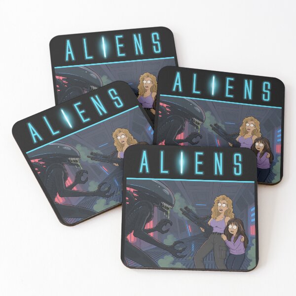 Item preview, Aliens Classic Arcade Game designed and sold by SideQuest - Scribbled Chaos!.