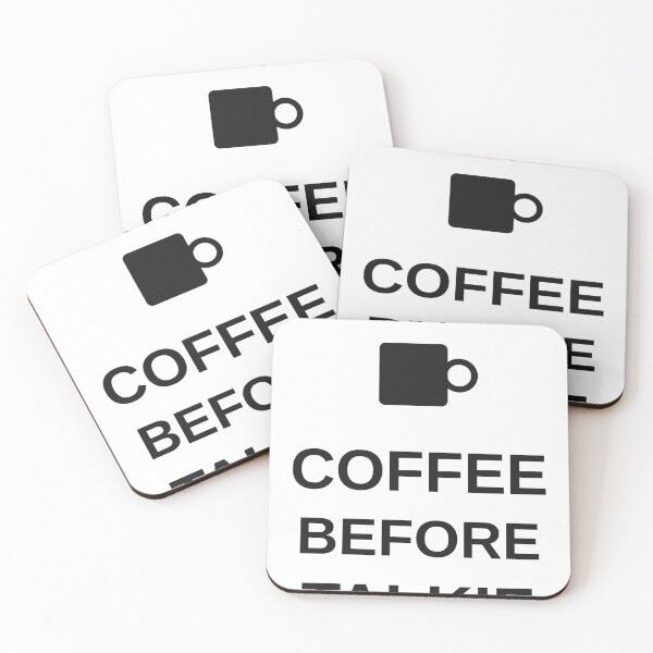 Item preview, Coffee Before Talkie Funny Coffee Lover designed and sold by jz0n.x.