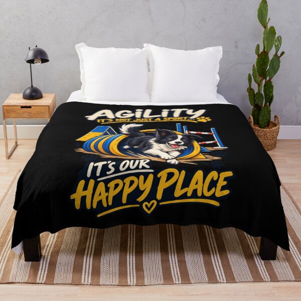 Item preview, Dog Agility: It's Not Just a Sport, It's Our Happy Place designed and sold by SidTastic .