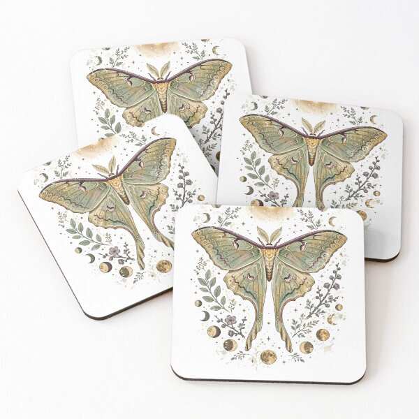 Item preview, Luna Moth — Moth To A Moonbeam Witchy Celestial Moon Phases designed and sold by AASU247.