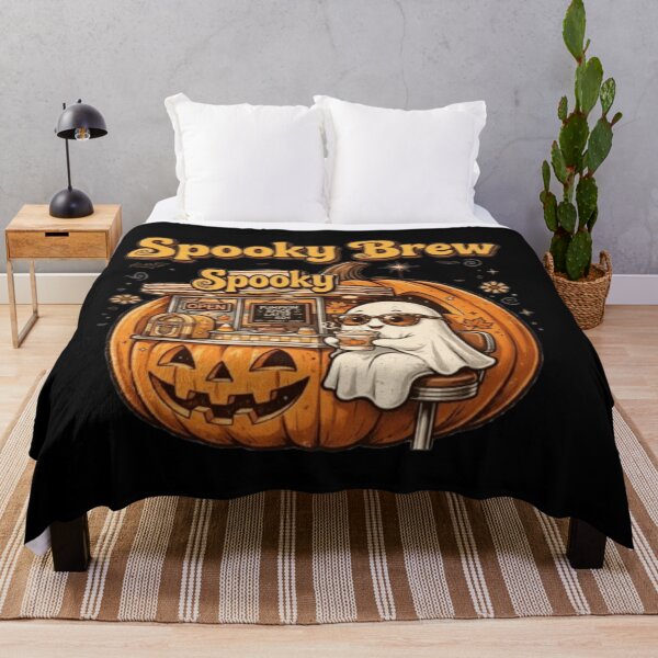 Item preview, Spooky Brew - Ghost Pumpkin Spice Latte designed and sold by Dananempar.