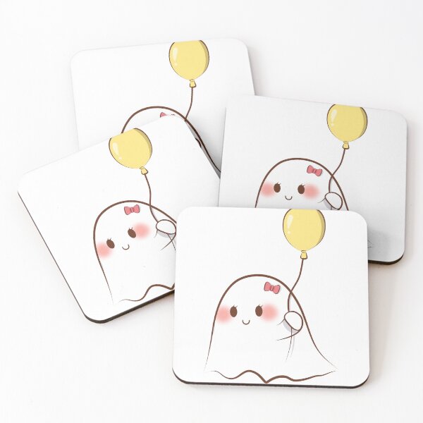 Item preview, Lil Ghosite Sweet Balloon Ghost designed and sold by Pink-Yokai.