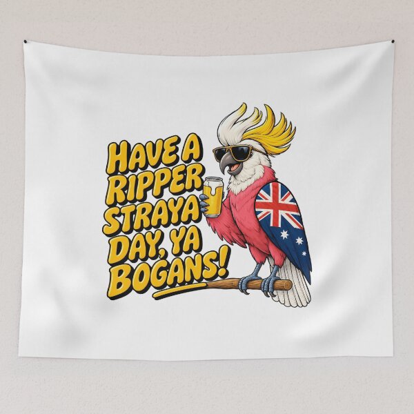 Item preview, Have a Ripper Straya Day Ya Bogans  designed and sold by zakvisuals.