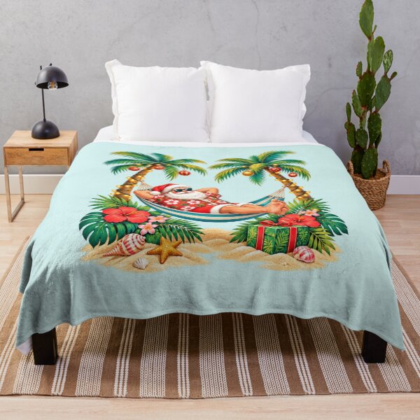 Item preview, Santa's Day Off – Tropical Christmas Hammock designed and sold by MetaModel Editions.