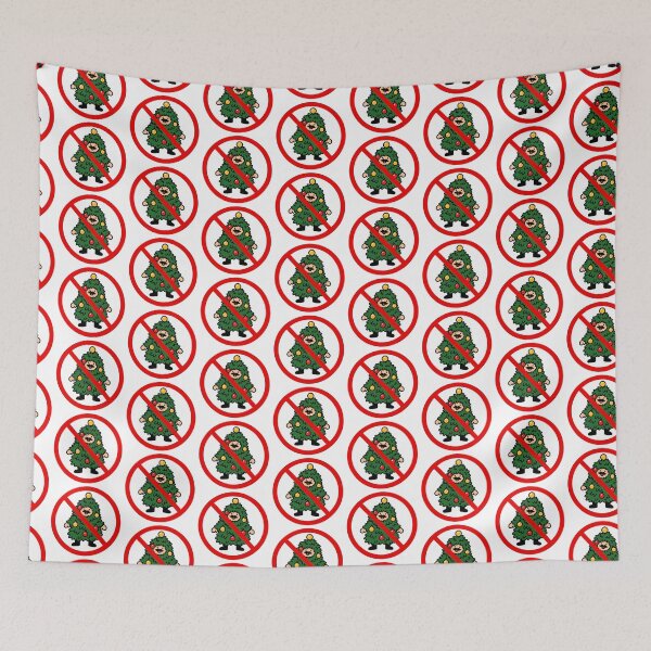 Item preview, No Christmas Tree Costume Funny Holiday Sign designed and sold by MonkiFlipp.