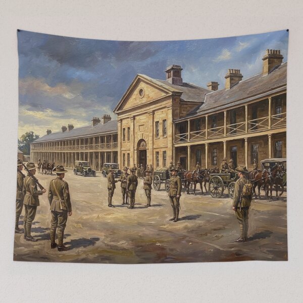 Item preview, Victoria Barracks 1914 designed and sold by Kirrindy Designs.