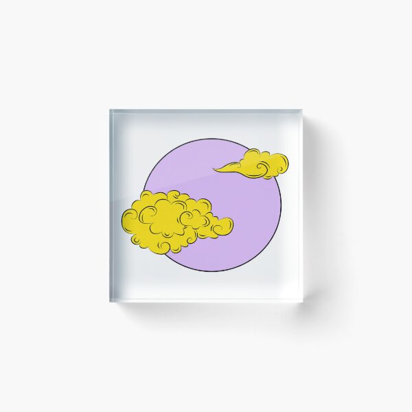 Item preview, Pink And Yellow Golden Purple Clouds designed and sold by Pink-Yokai.
