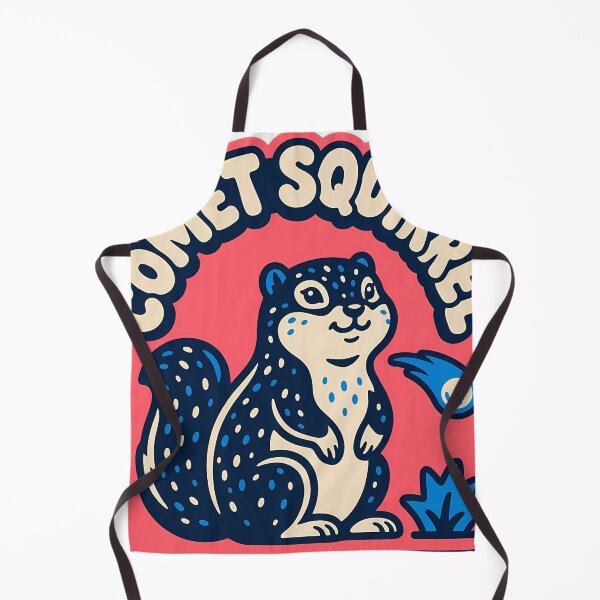 Item preview, Retro Arctic Ground Squirrel Comet Celestial Winter Scene designed and sold by pumsquare.