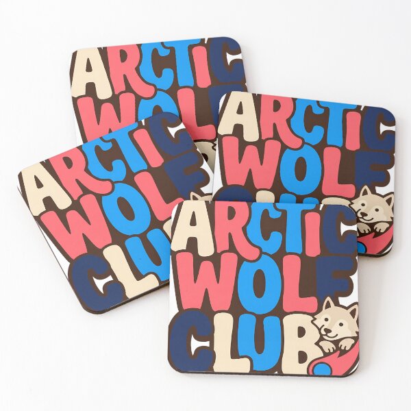 Item preview, Retro Arctic Wolf Comet Celestial Winter Poster designed and sold by pumsquare.