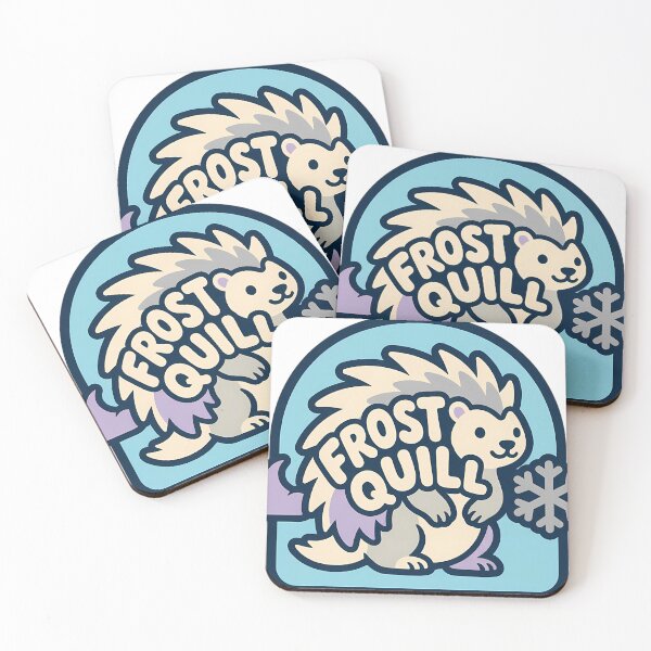 Item preview, Retro Canadian Porcupine Crystal Celestial Winter Scene designed and sold by pumsquare.